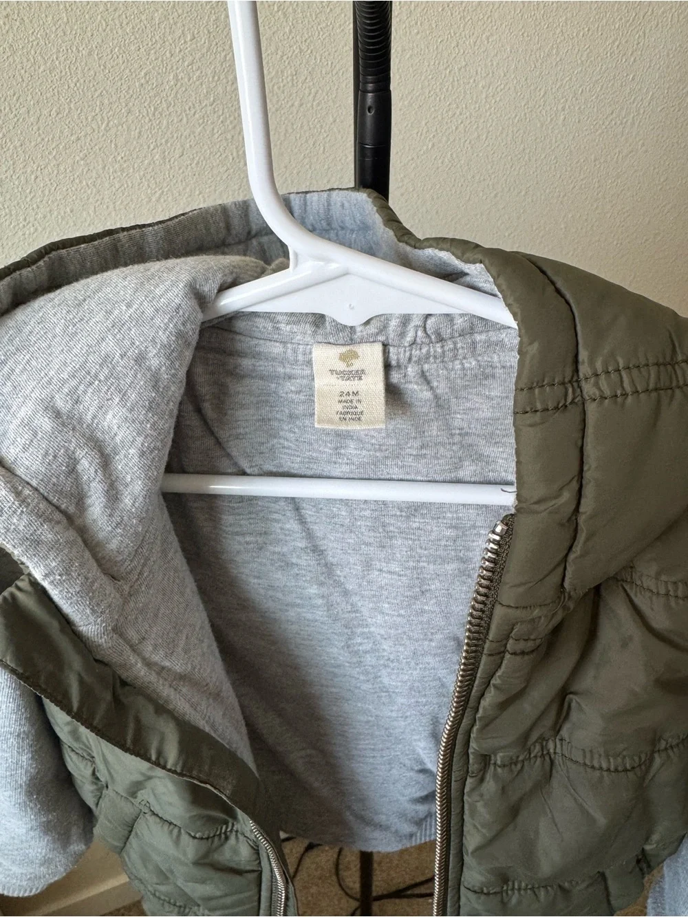 Tucker + Tate Kids’ Olive Green Mixed Media Jacket
